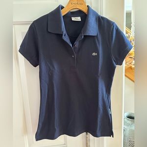 Navy Lacoste polo